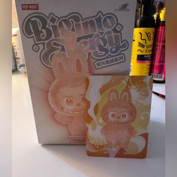 POP MART Other - Authentic Big into Energy Labubu Happiness Confirmed